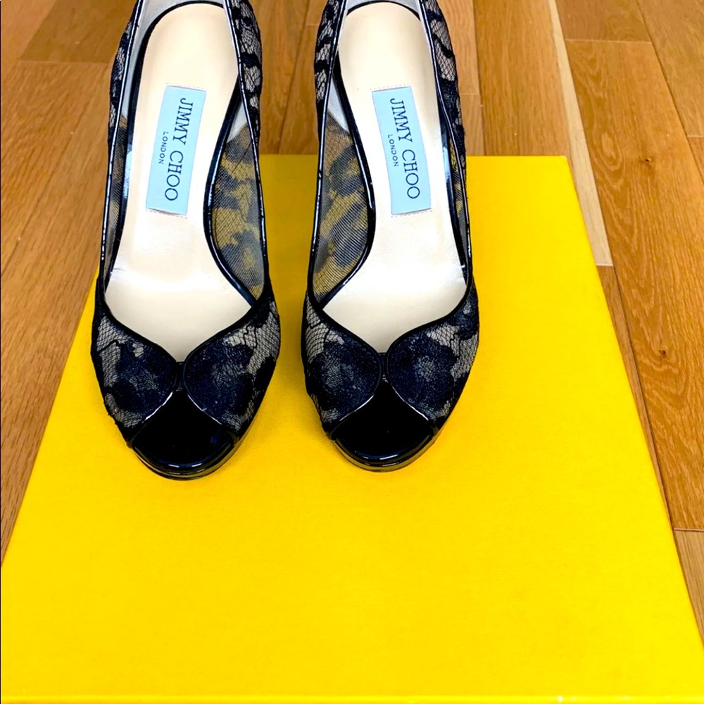Jimmy Choo lace pump